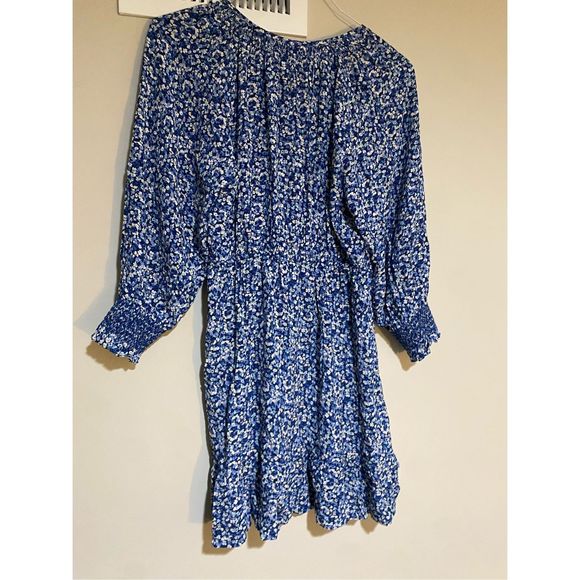 Rails NWT Eliza Drawstring Waist Dress "Ice Chrysanthemum", Size Medium, MP $238 - Picture 7 of 9
